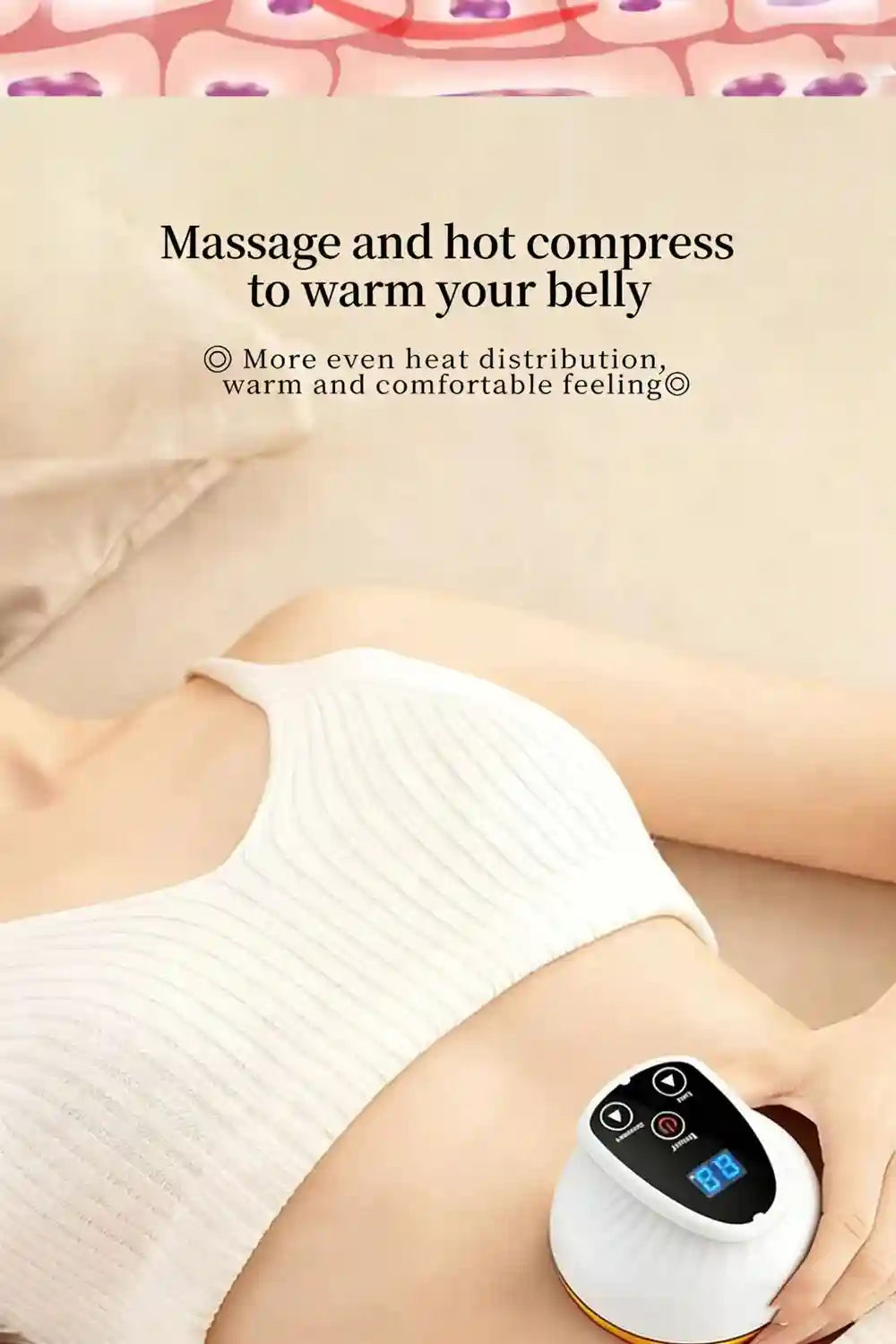 Electric Cupping Massager with Heat Therapy for Deep Tissue Relief Eye Massage Instrument Tidesmit