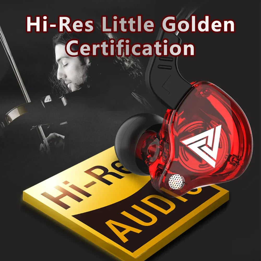 Wired In-Ear Headphones with Mic - HiFi Bass Stereo - Tidesmit Tidesmit