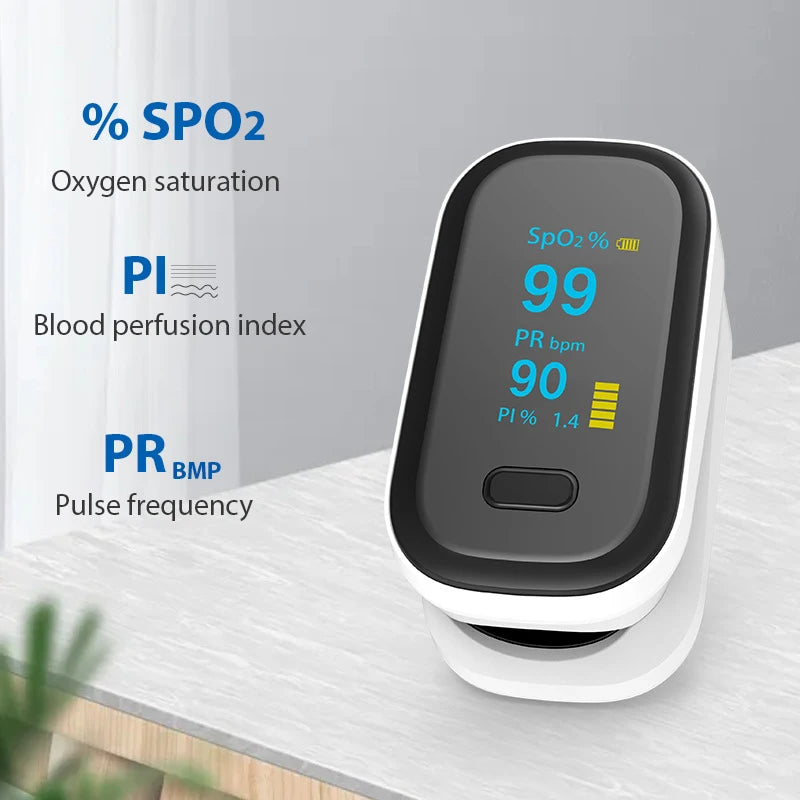 JianYouCare Medical Portable Finger Pulse Oximeter Saturometer Oxygen Saturation Oled Oximetro De Dedo Saturometro Monitor Child