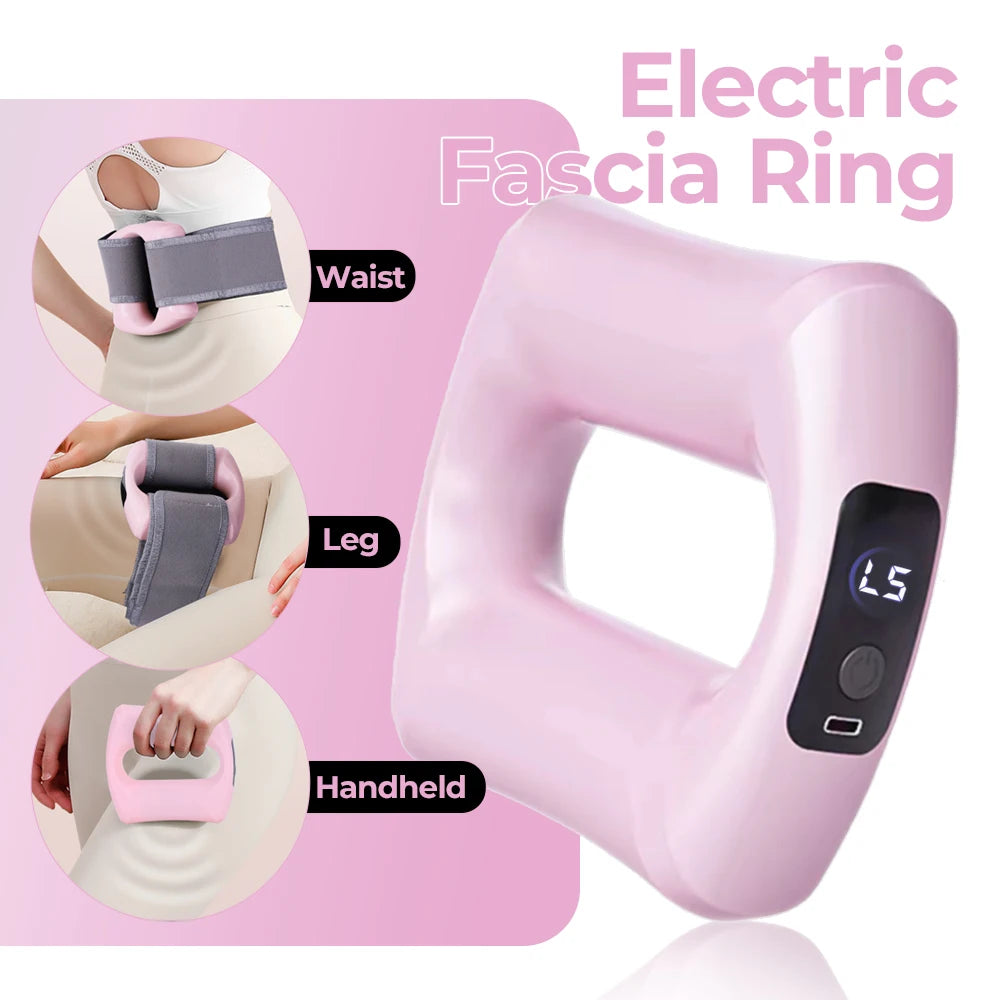 Electric Body Fascia Massage Ring for Deep Tissue Muscle Relief Back Massage Instrument Tidesmit