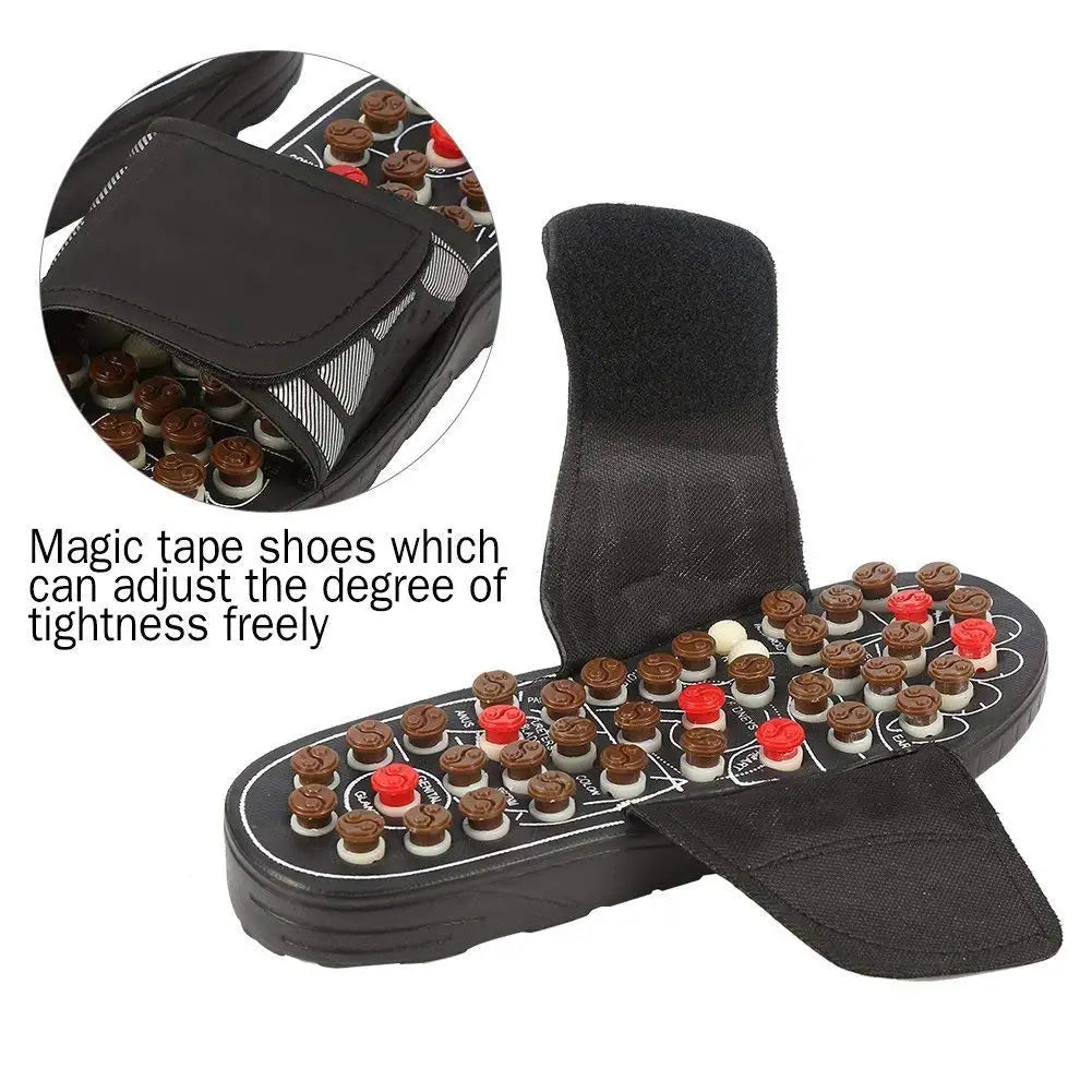 Acupuncture Foot Massage Slippers for Reflexology Relief - Tidesmit Relaxation Treatment Tidesmit