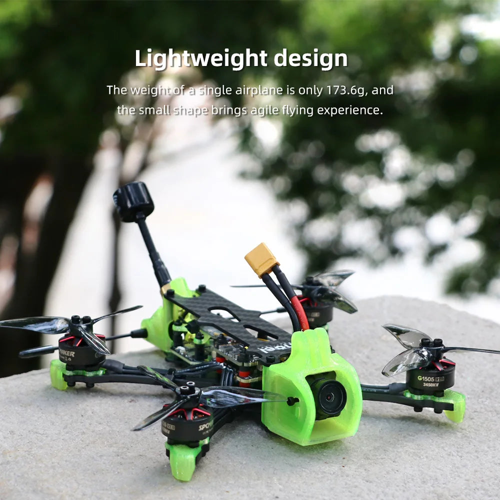 Long Range FPV Drone 3 Inch F405 1505 Motor 4-6S – Precise Flight Tidesmit