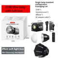LED Video Light 60-80W Bi-Color Studio Lighting for Content Creators ZU80 with soft box Tidesmit