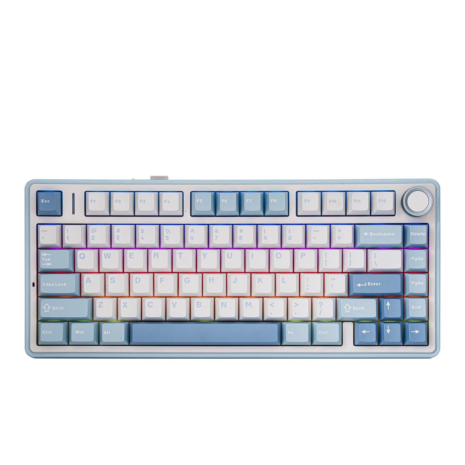 EPOMAKER x AULA F75 75% ANSI Hot-Swap Gasket Bluetooth 5.0/2.4G Wireless/Wired Mechanical Keyboard PBT Keycaps for Mac/Win