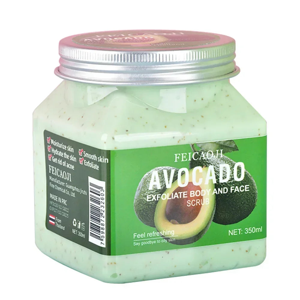 Tidesmit Exfoliating Body Scrub - 350ml Hydrating Salt Treatment Scrubs Treatments Avocado Scrub 350ml Tidesmit