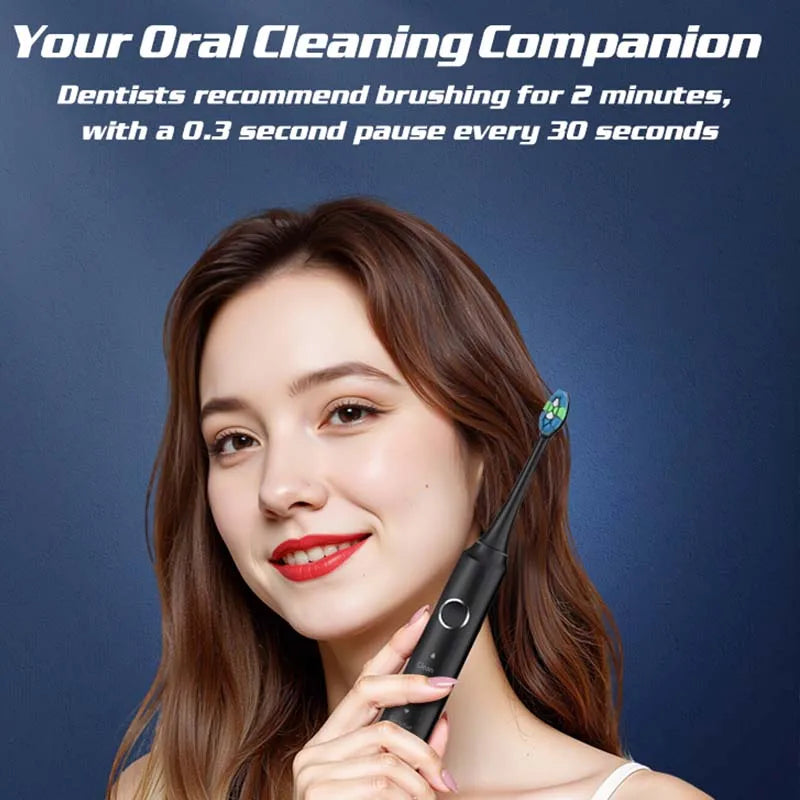 Automatic Electric Toothbrush Six-Speed Adult & Children's Universal Soft Bristle Charging Smart Toothbrush for All Ages