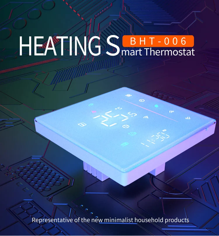 Wifi Heating Thermostat Warm Floor Gas Boiler Digital Temperature Controller 220V Tuya Smart Life Alexa Google Home Assistant