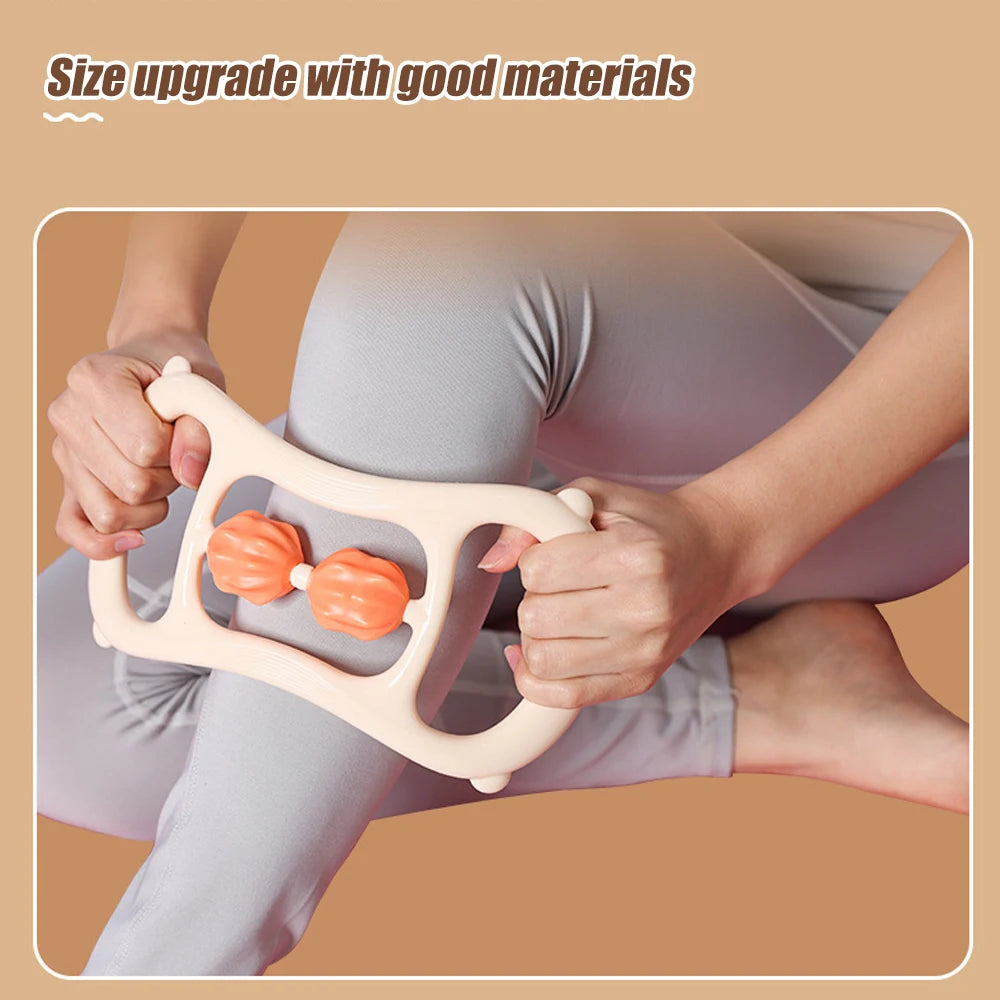 Muscle Massage Roller for Neck and Leg – Deep Tissue Recovery Tool Relaxation Treatment Tidesmit