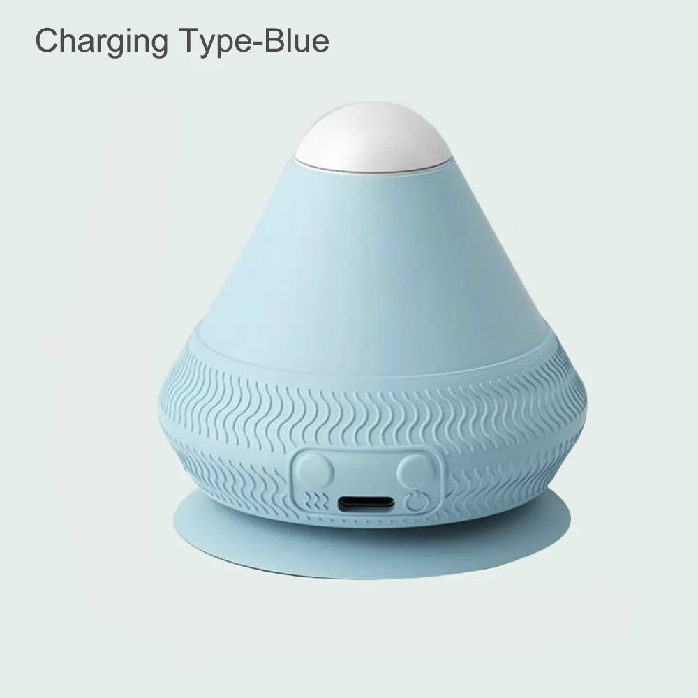 Wall Mounted Electric Massager for Deep Tissue Muscle Relief Body Shaping Massage Equipment Charging Type-Blue Tidesmit