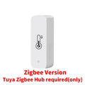 Smart Temperature and Humidity Sensor ZigBee 3.0 or WiFi App Monitor ZigBee 3.0 Tidesmit