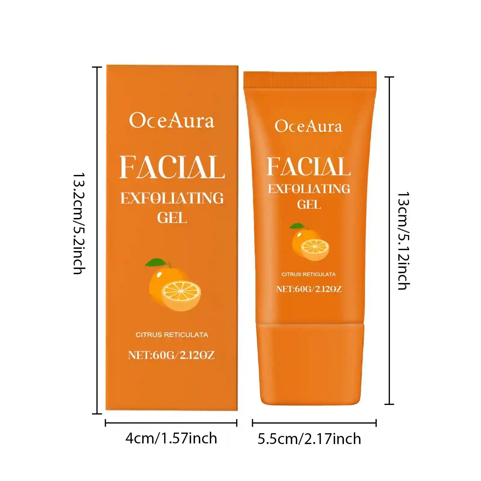 Orange Exfoliating Gel for Dark Spots and Smooth Skin - Tidesmit Scrubs Treatments Tidesmit