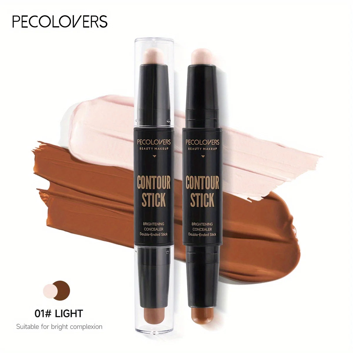 Tidesmit high quality makeup base foundation cream for face contouring and concealer texture detail