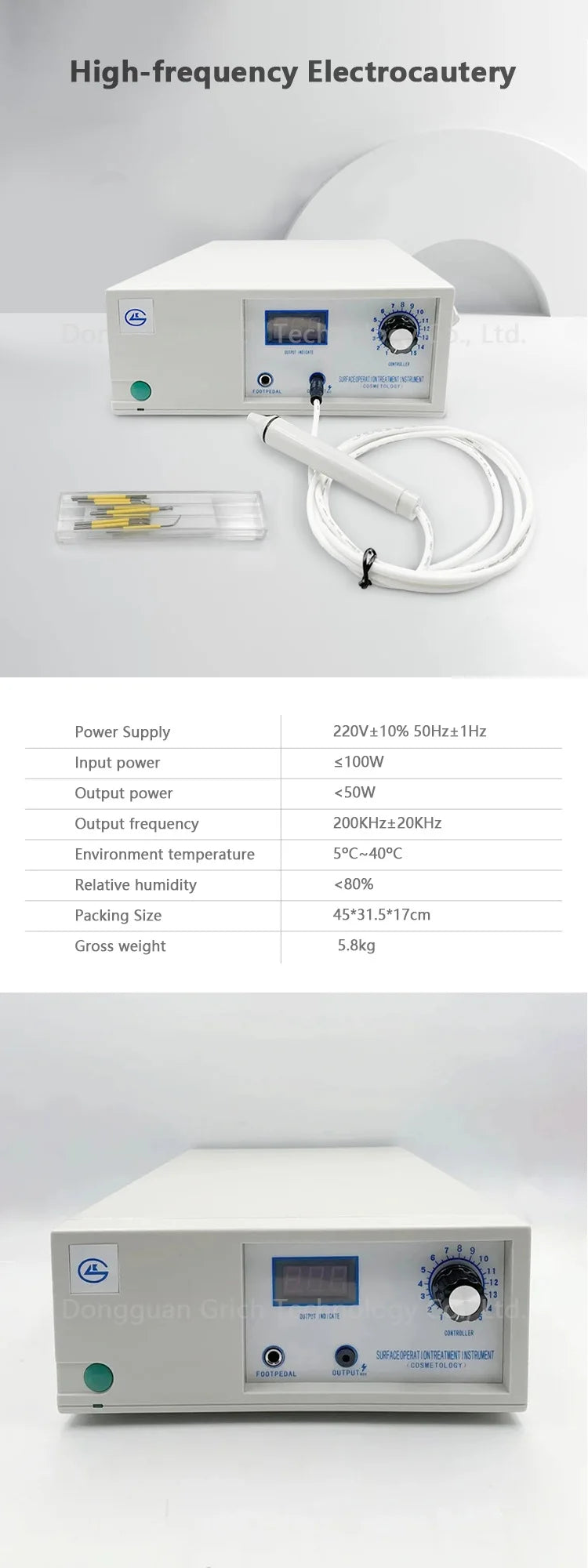 Dental Electrocautery Machine for Surgical Ion Treatment - CE Certified Relaxation Treatment Tidesmit