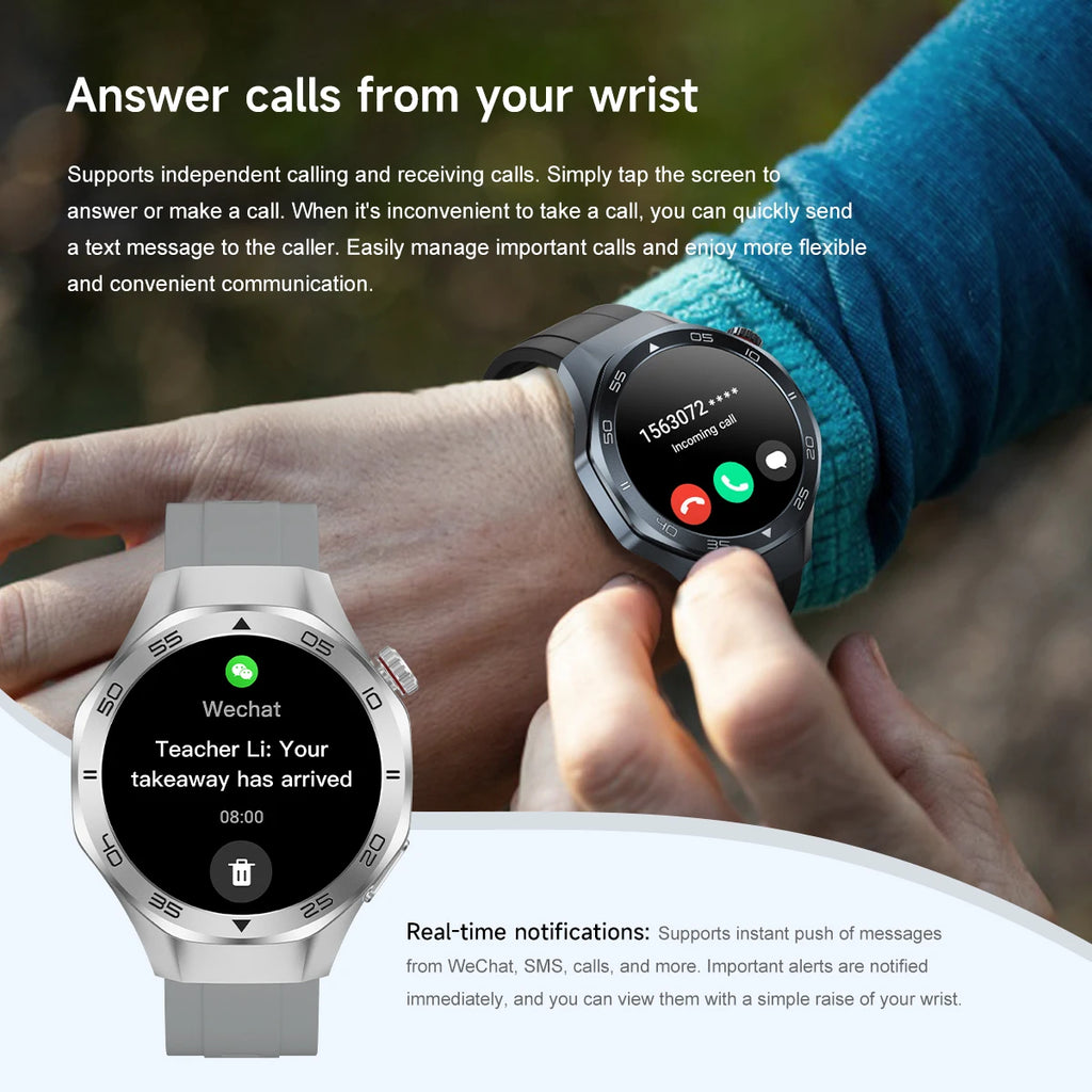 2026New Smart Watch GPS Positioning 3ATM Waterproof GPS Tracker Compass Men Bluetooth Call Heart rate 170+Sports Watch Men Women