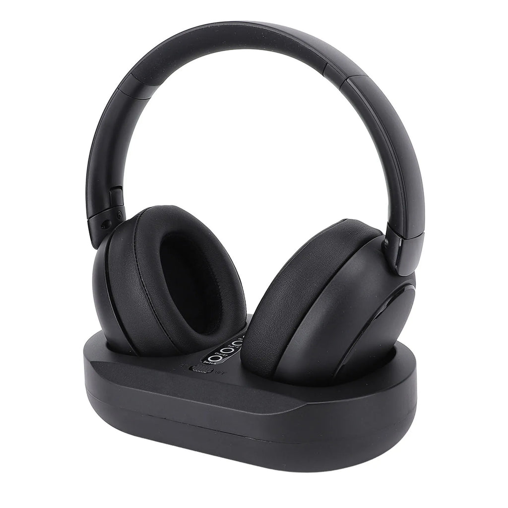 Wireless TV Headphones Bluetooth 5.3 with LED Battery Display Tidesmit