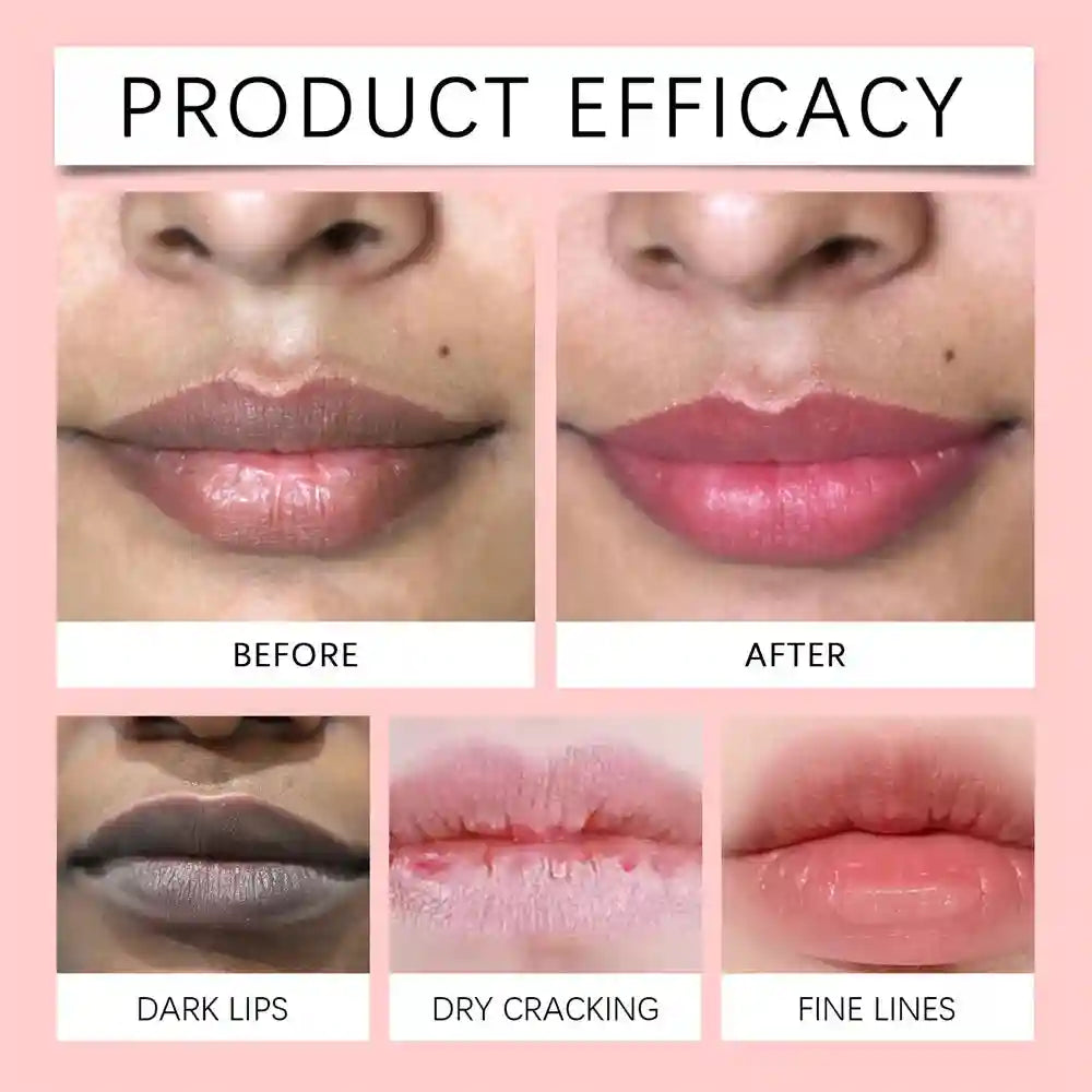 Dark Lip Lightening Balm - Moisturizing Exfoliator by Tidesmit Lip Care Tidesmit