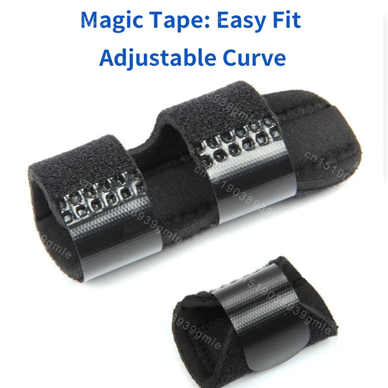 Finger Fixing Splint Straightening Brace Adjustable Fracture of The Finger Protective Gear Straightening Finger/knuckle Reusable