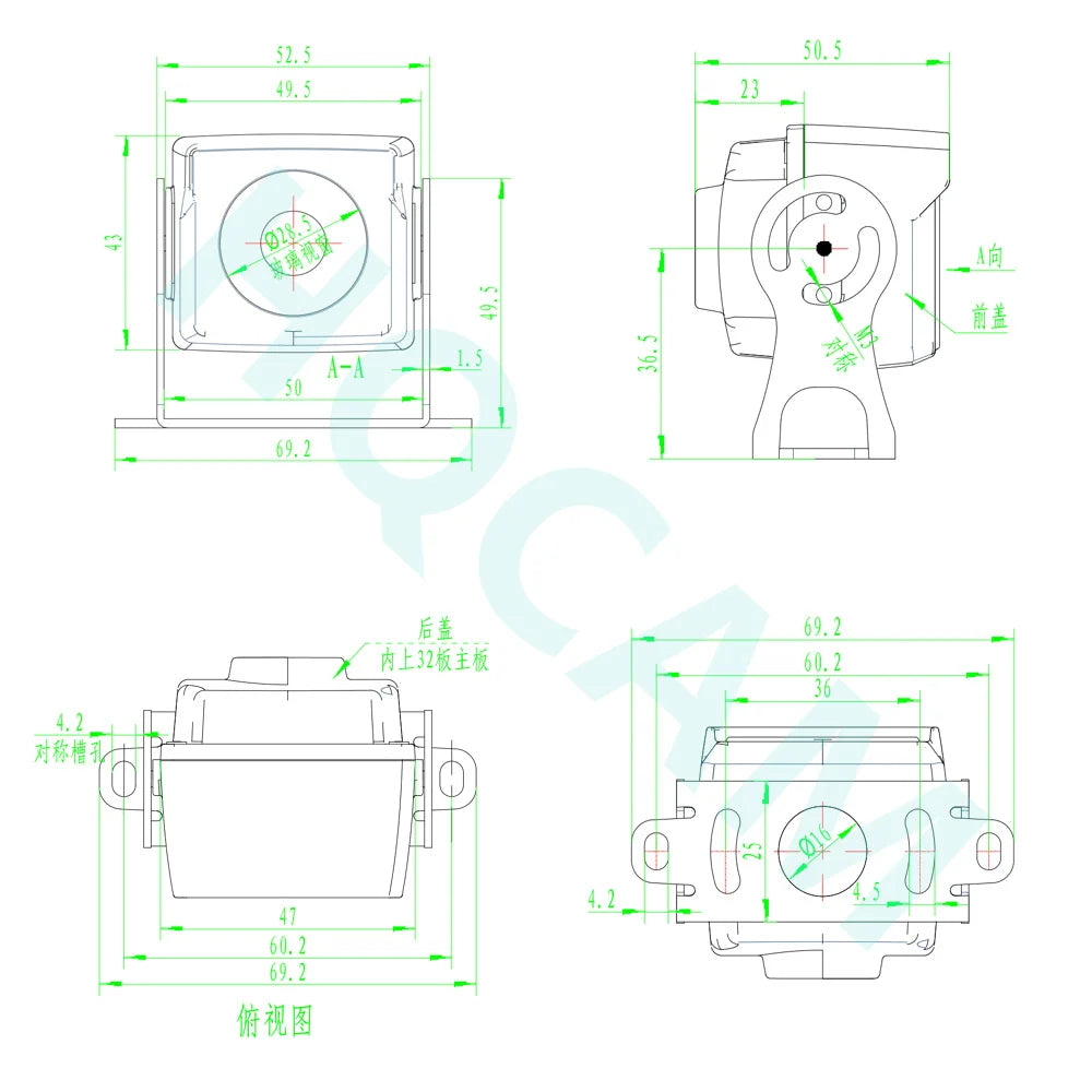 Type-c Outdoor IP65 5MP 1080P 720P 940nm IR Night Vision Webcam Waterproof mini Usb Camera Dashcam Vehicle Android Driver Free