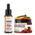 Tidesmit 100% natural Batana oil and hair butter mask for deep conditioning, hair growth, and damaged hair repair.