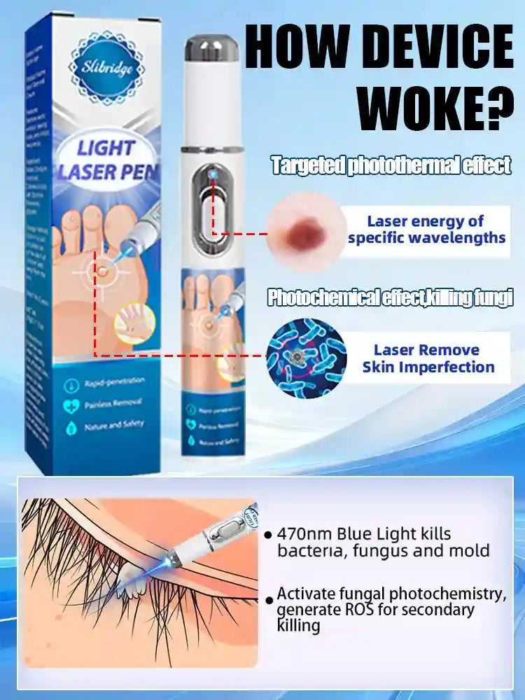 Wart Removal Pen for Skin Tags - Precise Face and Body Treatment Massage Roller Tidesmit