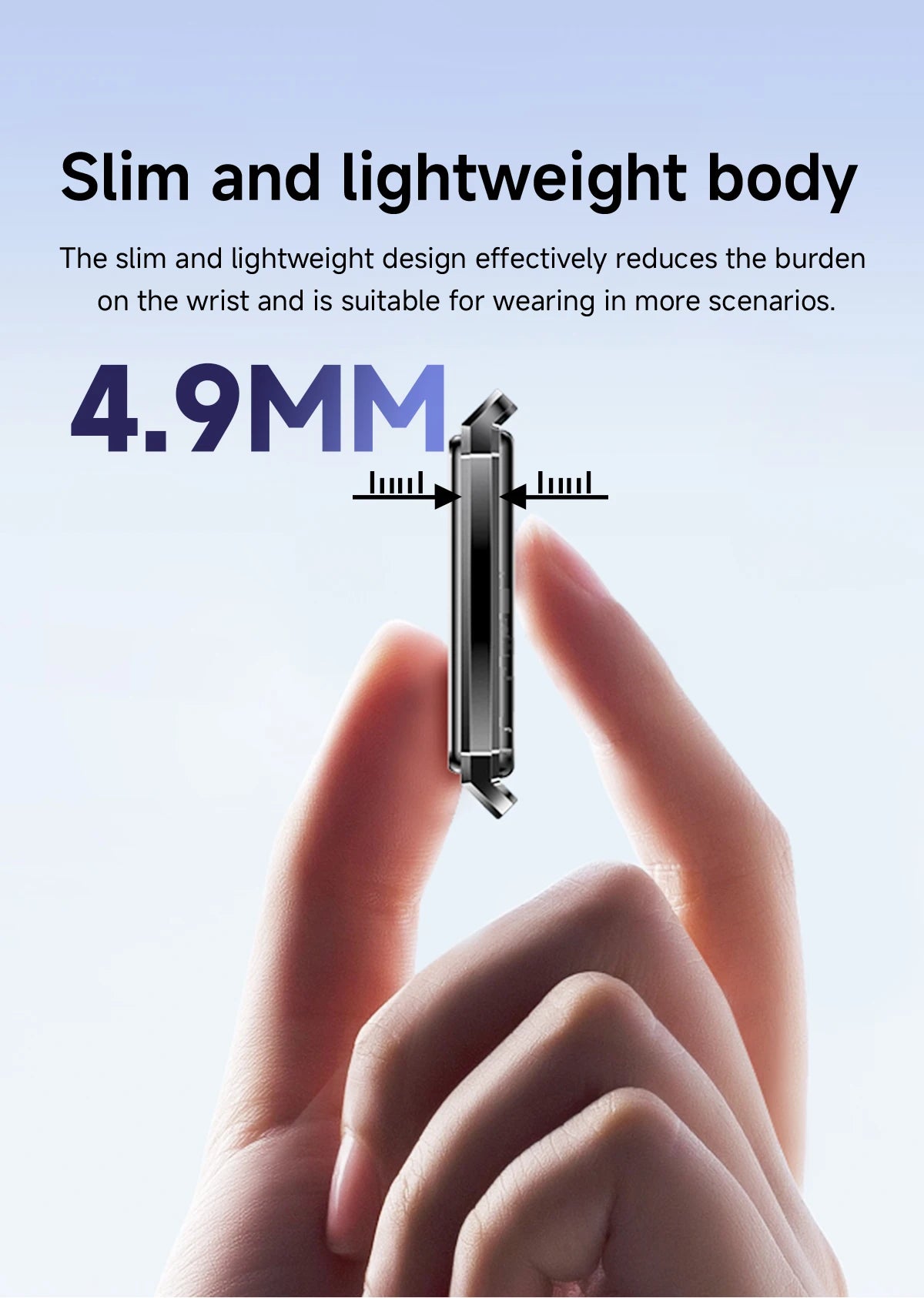 LIGE 4.9MM Ultra-Thin Fashion Men Women Smart Bracelet Sports Fitness Tracker Heart Rate Health Monitor Waterproof SmartWatch