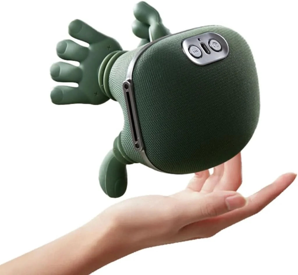 Portable Neck and Back Massager - 4D Shiatsu Deep Tissue Heat Therapy Back Massage Instrument Tidesmit