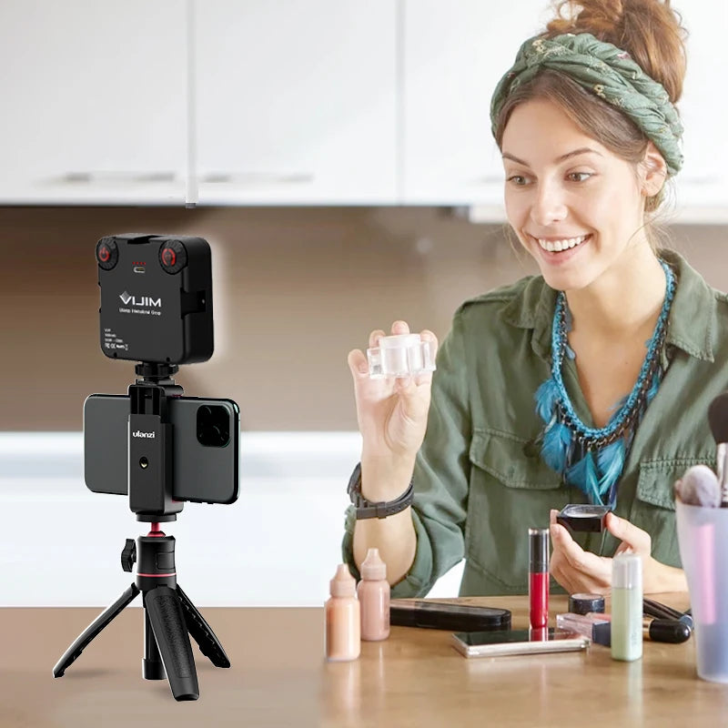 LED Video Light Dimmable Vlog Panel | 3200-5600K Adjustable Color Tidesmit