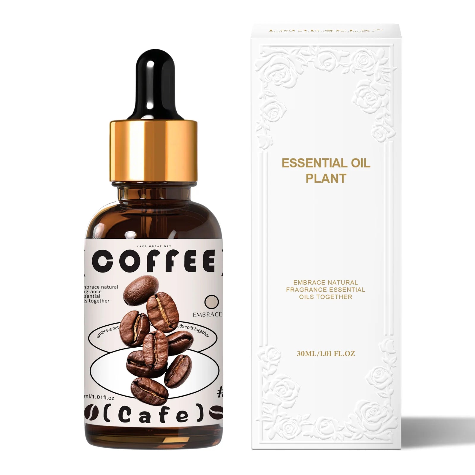 30ml Coffee Essential Oil Skincare Body Massage Oil Long Lasting Scent DIY Projects Scents Soap Perfect Gift to Friends