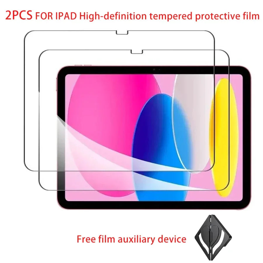 iPad Tempered Glass Screen Protector: 9H Hardness Anti-Scratch Shield Tidesmit