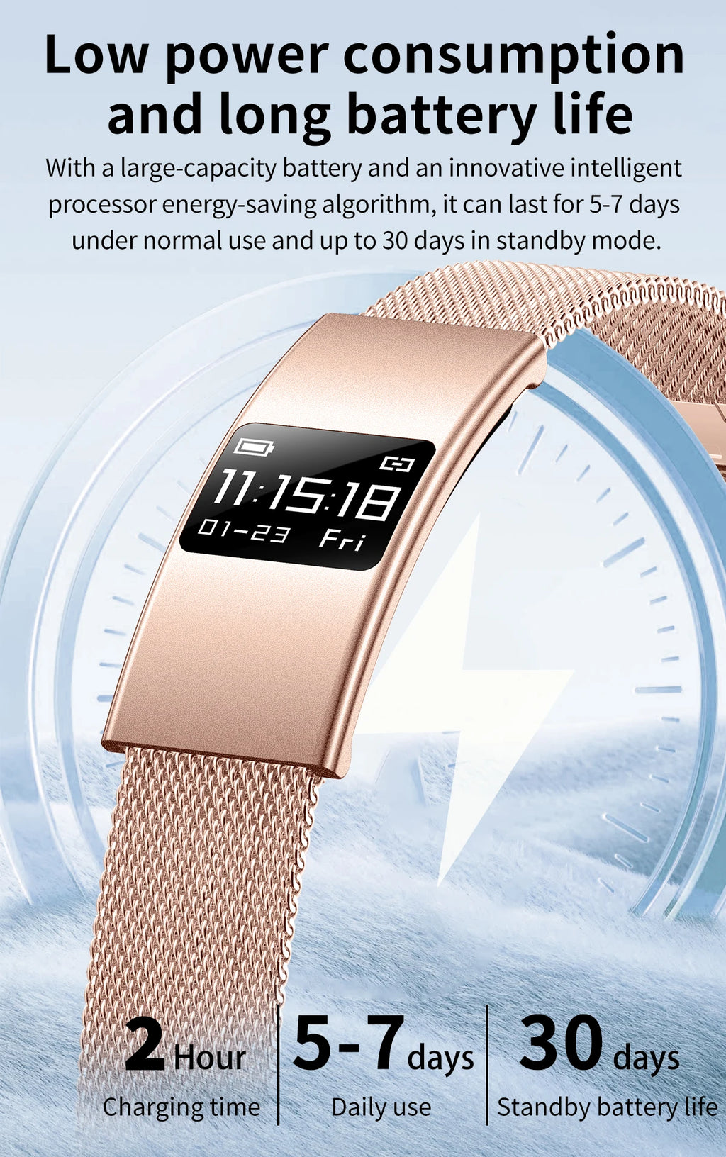 B9 3.5mm Ultra Thin Smart Bracelet Men Women IP68 Waterproof Call Reminder Fitness Sport Smart Band Lightweight Health Wristband