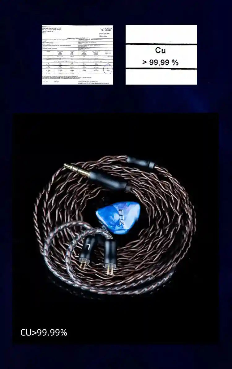 Wired HiFi IEM Earphones with Mic | High-Fidelity Bass Earbuds Tidesmit