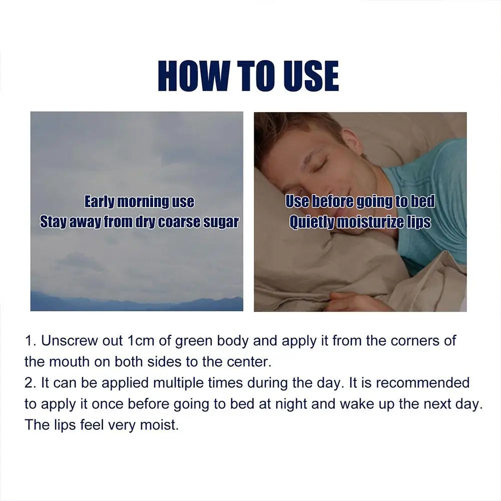Men Moisturizing Lip Balm - Nourishing Lip Treatment for Chapped Lips Lip Care Tidesmit