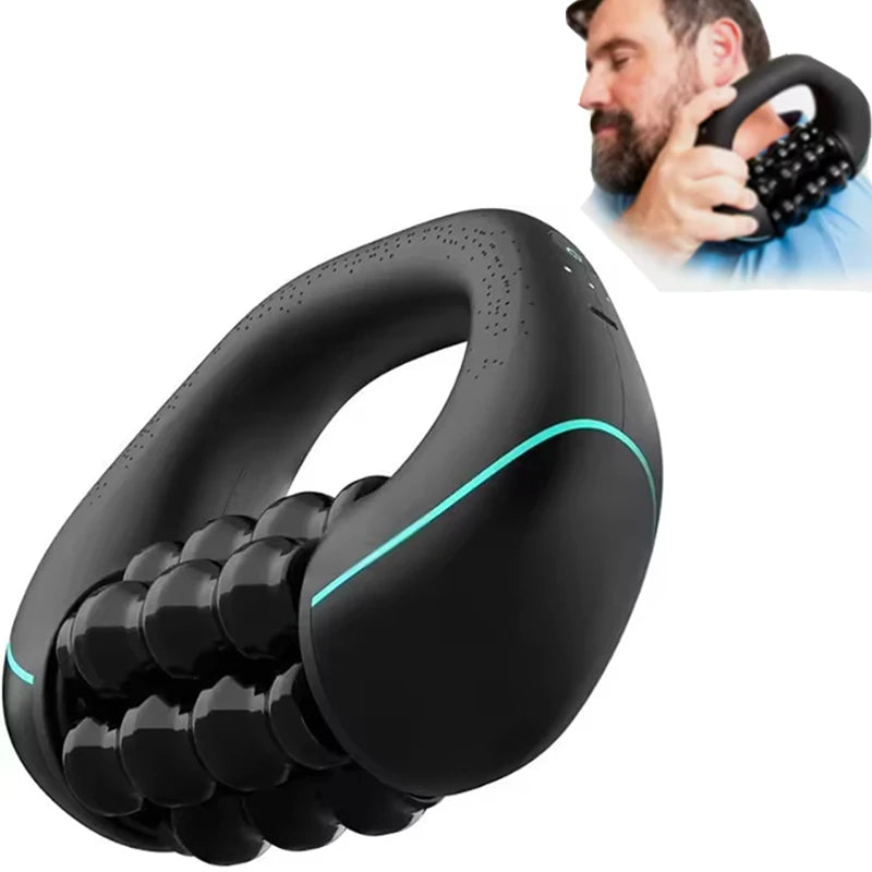 Percussive Massager for Muscle Recovery, 3-Speed Deep Tissue, Black Relaxation Treatment Tidesmit