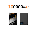 Tidesmit 50000mAh Magnetic Power Bank: Fast Charging Portable Charger Black 100000mAh Tidesmit
