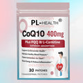 Tidesmit CoQ10 & PQQ Transdermal Patches: 30-pack for heart health, brain function, energy & immune support.