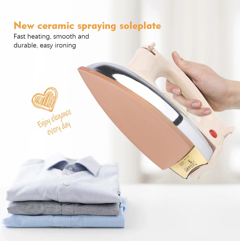Tidesmit DMWD 1000W mini handheld electric dry iron for DIY ironing stickers and clothing wrinkle removal feature 8