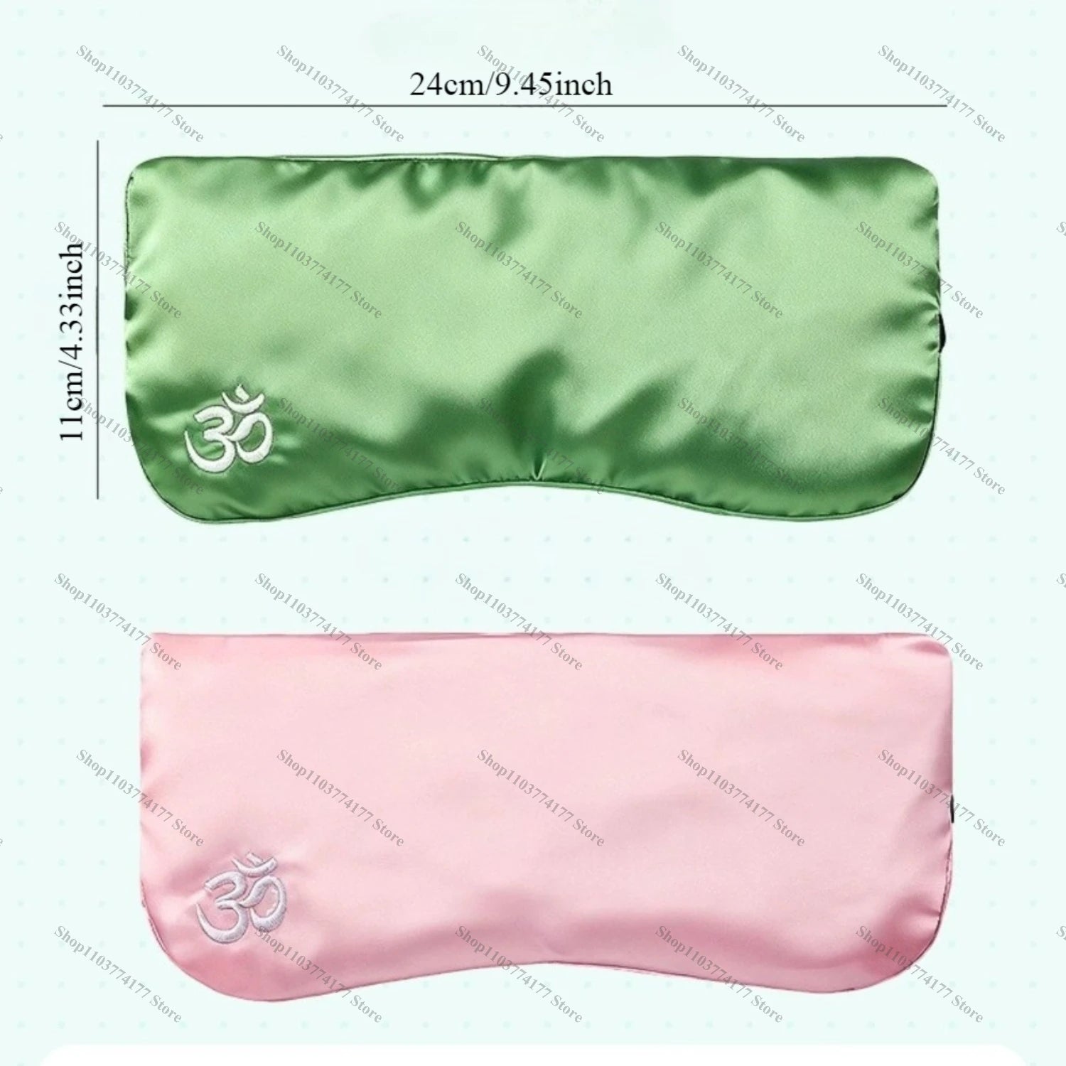 Lavender Eye Pillow for Relaxation Yoga Sleep Weighted Eye Mask for Headache Sinus, Aromatherapy Moist Heat Compress