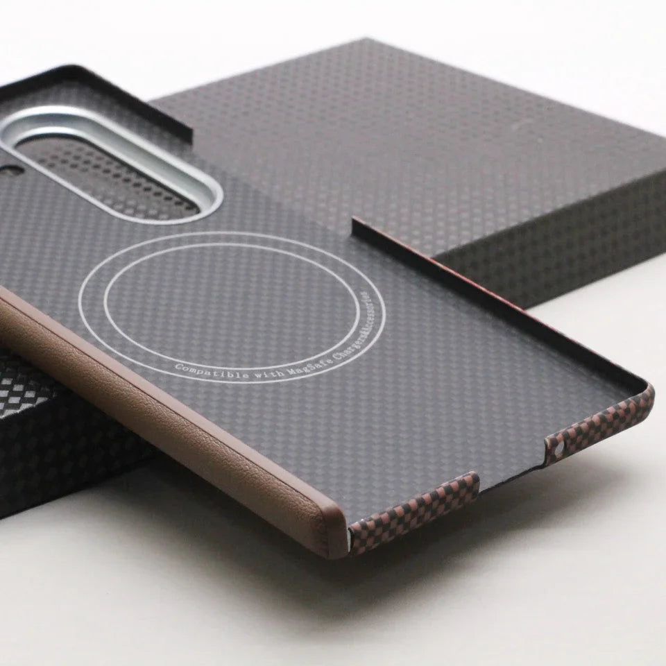 Samsung Galaxy Z Fold 7 Aramid Fiber Case | Slim Shock-Absorbing Cover Tidesmit