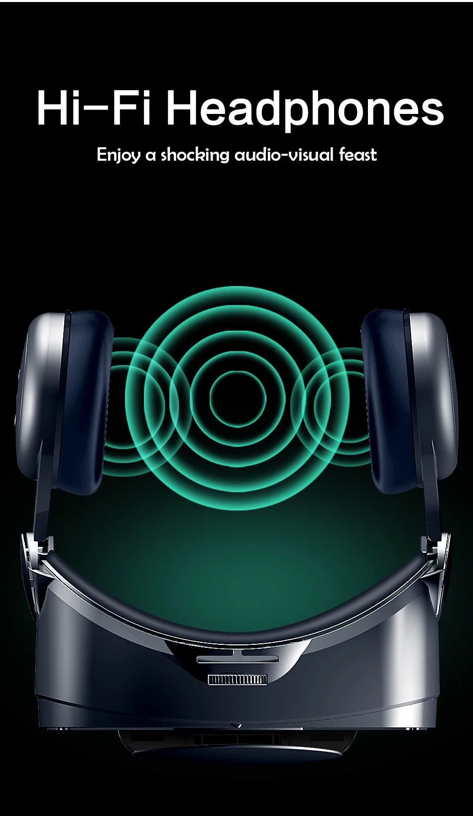 VR Headset for Smartphones with Adjustable Lenses - Tidesmit Tidesmit