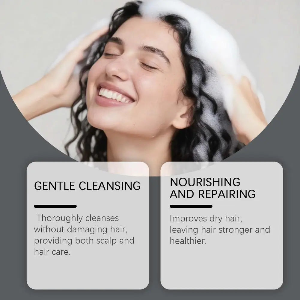 1/2PCS Rosemary Amino Acid Shampoo, Shampoo for Thinning Hair, Natural Formula to Strengthen & Thicken Hair, Controls Oily Scalp