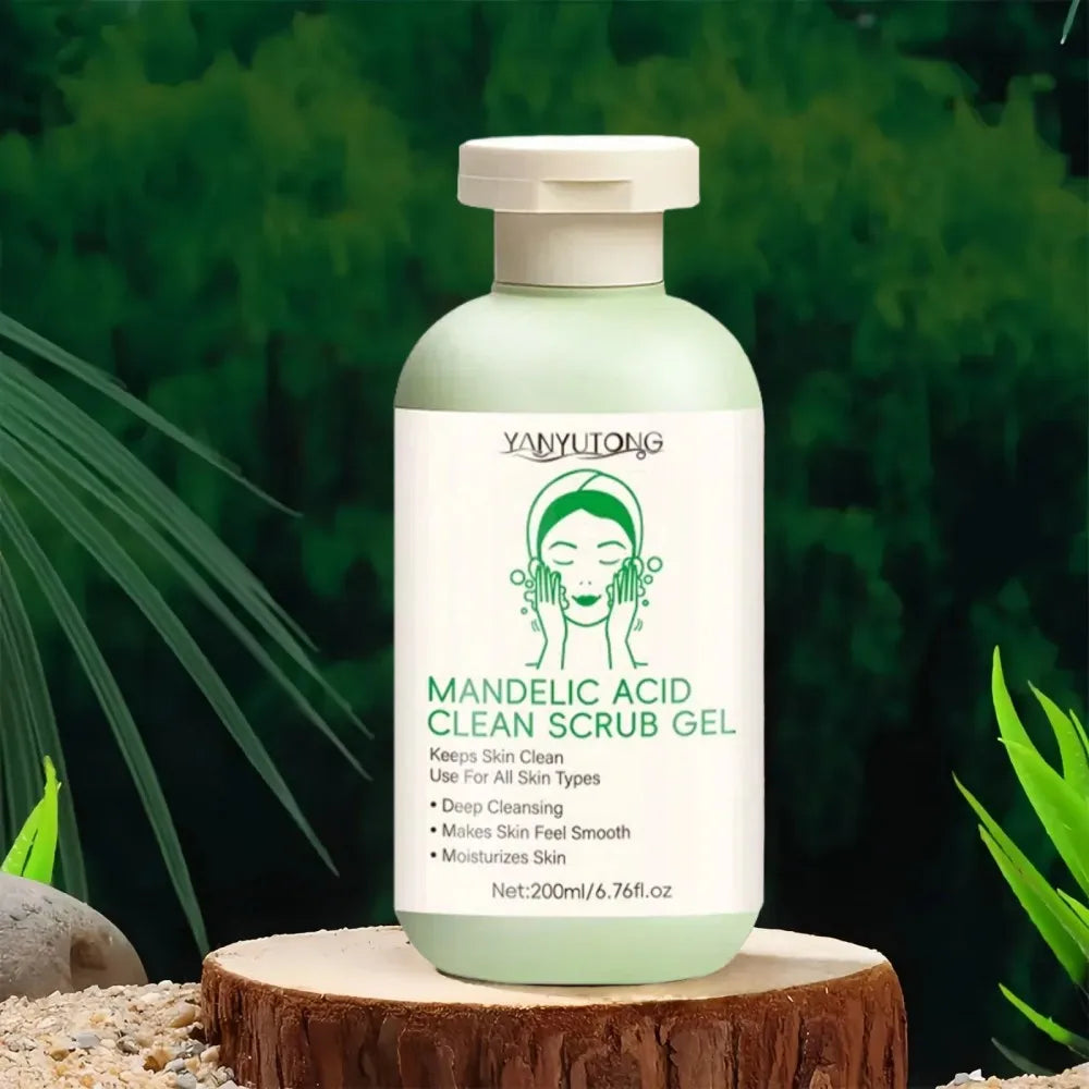 Exfoliating Facial Scrub | Aloe Vera Deep Pore Cleansing Gel Scrubs Treatments Tidesmit