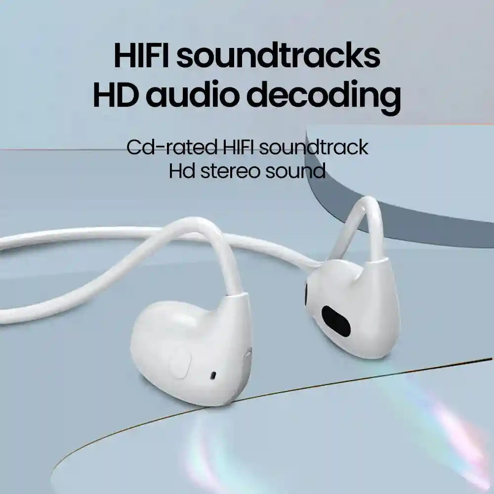 Air Conduction Wireless Sports Headphones - Open Ear Bluetooth Headset Tidesmit