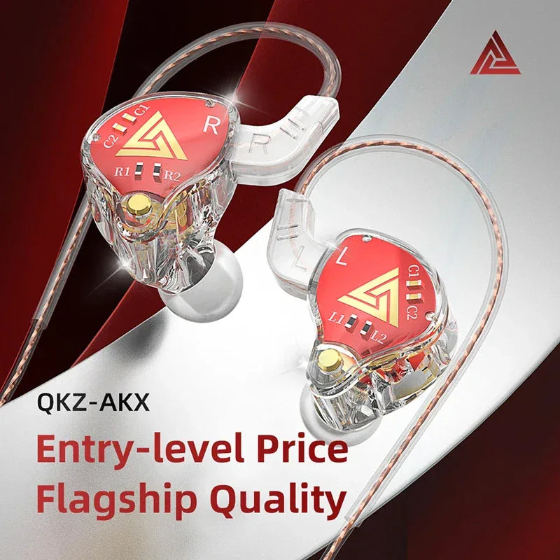 Wired In-Ear Monitors HiFi Stereo Earphones with Mic by Tidesmit Tidesmit