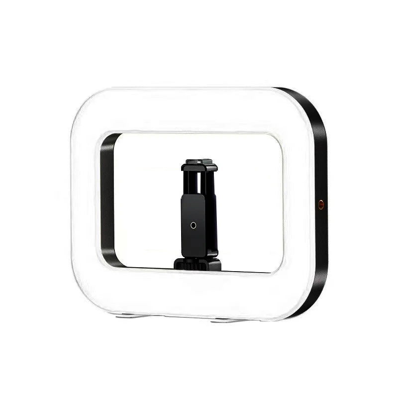 Portable LED Ring Light for Content Creation - Adjustable Color Temp Fill light Tidesmit