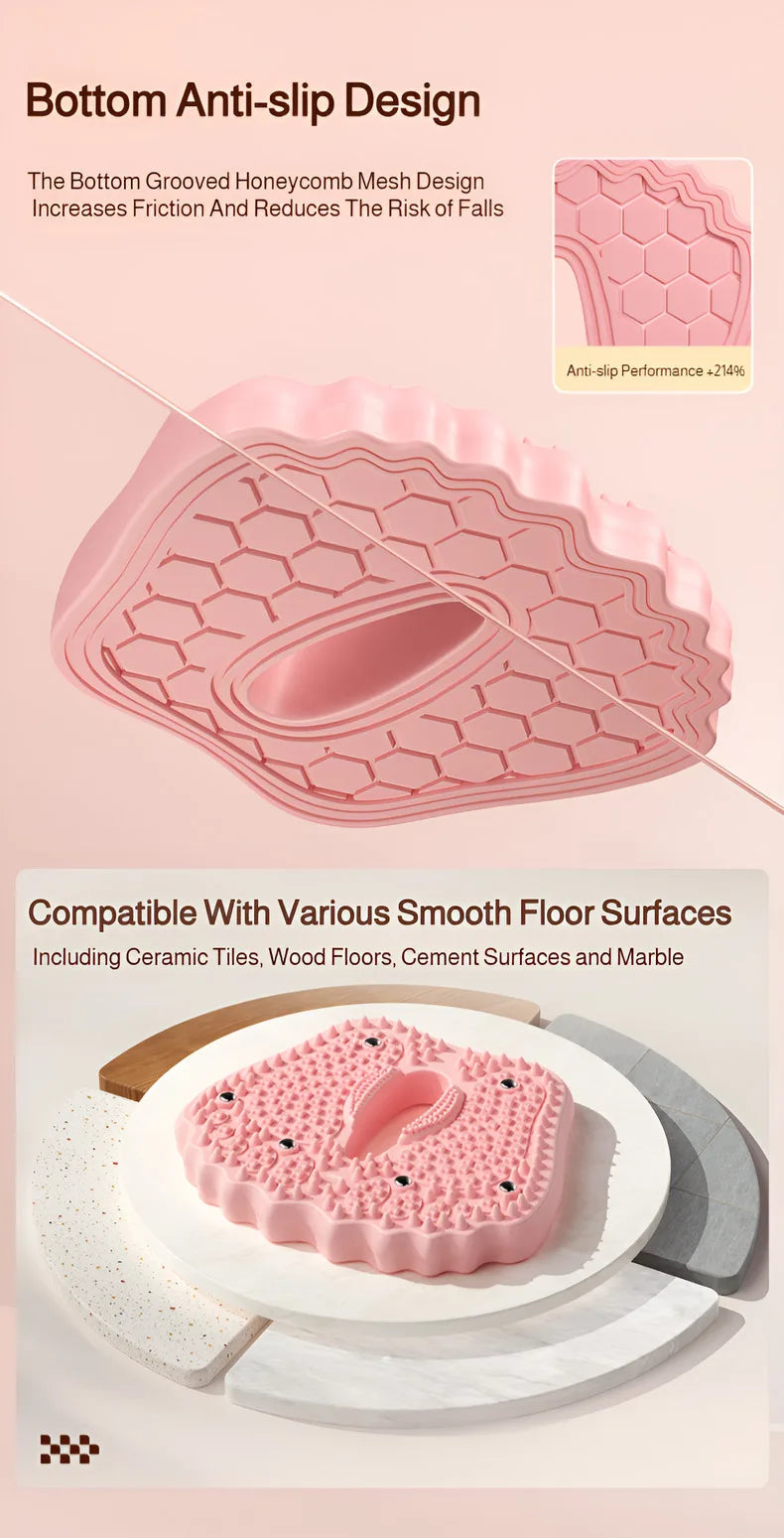 Acupressure Foot Mat: Inflatable Reflexology Pad for Home Relaxation Relaxation Treatment Tidesmit