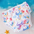 HappyFlute 1PCS  Animal Prints  Baby Waterproof  Cloth Diapers Pool Pant Swimming Diaper Cover  Washable&Adjustable Diaper