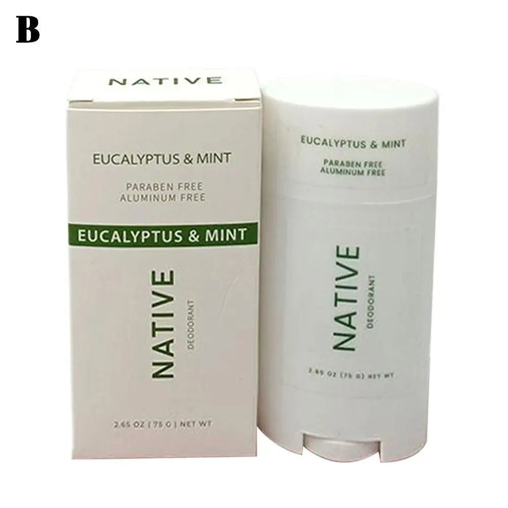 Tidesmit Native Sensitive Deodorant with natural ocean wooden scent providing 72-hour long-lasting odor protection.