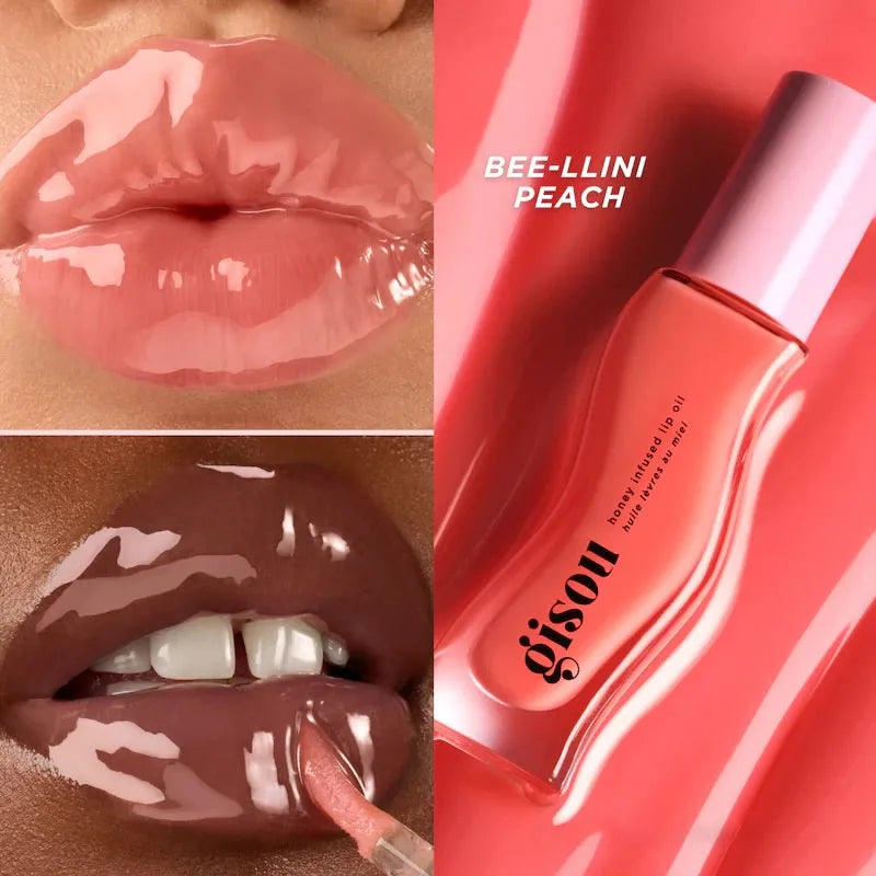 Moisturizing Lip Balm - Hydrating Plumping Gloss, Raspberry Swirl Lip Care Bee-llini Peach China Mainland Tidesmit