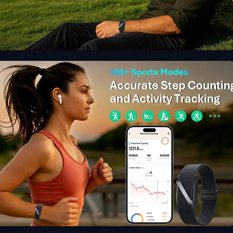 VALDUS VANTA ECG Smartwatch Man Woman SOS Fall Reminder Fitness Tracker Heart Rate Blood Pressue Sleep Monitor 2026 New Bracelet