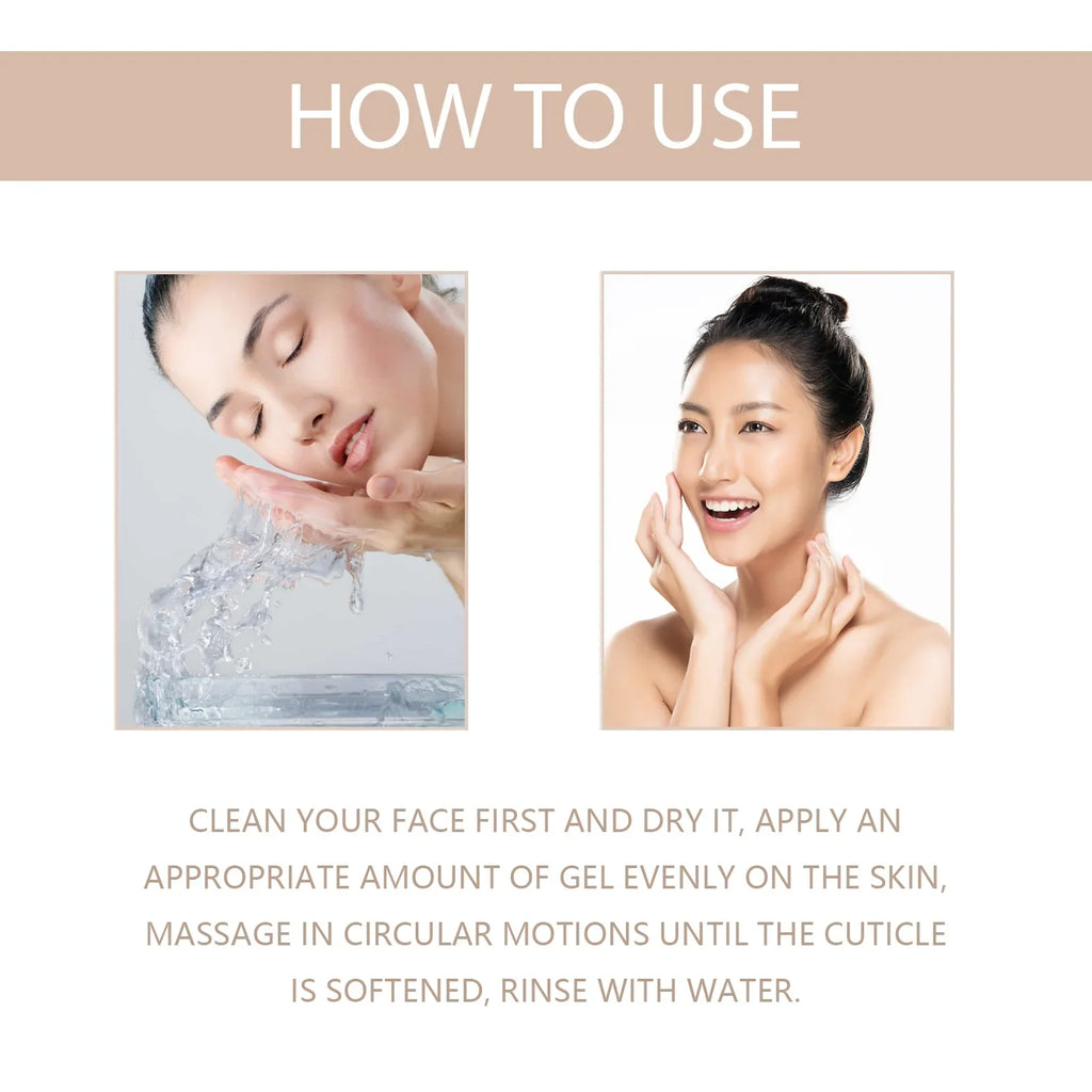 Exfoliating Face Gel – Pore Smoothing & Brightening Treatment (50g) Scrubs Treatments Tidesmit